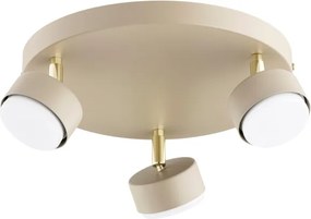 Brilagi - MONO LED spotlámpa 3xGX53/30W/230V bézs/arany