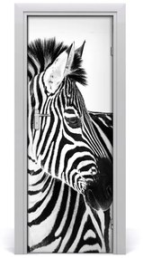 Ajtóposzter Zebra hó 85x205 cm