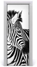 Ajtóposzter Zebra hó 95x205 cm