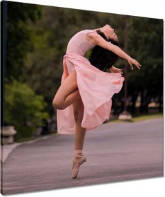 Vászonkép 60x60 Balett balerina tánc