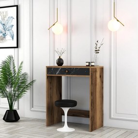 Lizbon - Walnut, Black, Marble