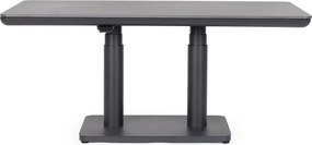 Alumínium kerti étkezőasztal 80x140 cm Miguel – Bizzotto