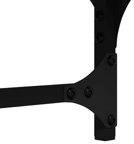 Ruhásszekrény fiókkal Musta tammi 89 x 39 x 184.5 cm Faanyag