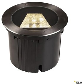 SLV 1002895 DASAR Kültéri Talajba Építhető Lámpa Fekete, Rozsdamentes acél LED IP44