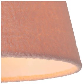 Lucide 10416/01/66 - Csillár zsinóron WOOLLY 1xE27/60W/230V rózsaszín