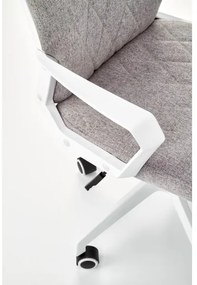 Irodai szék LONA fehér/világosszürke