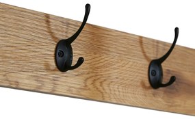 BERDY akasztó polcokkal, tölgyfa