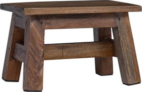 vidaXL Zsámoly Természetes 30 x 20 x 20 cm Mahagóni fa