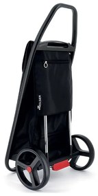 Gurulós bevásárlótáska 53 l Com Tweed Polar Black Tube – Rolser