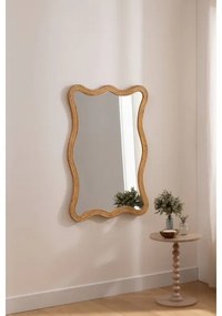 Atmosphera - MAGGIE rattan fali tükör 100x70 cm