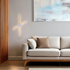 Brilagi - LED Fali lámpa LUGO QUATTRO LED/16W/230V fehér