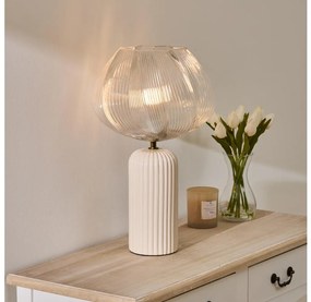 Atmosphera - PHYLAS asztali lámpa 1xE14/40W/230V, bézs