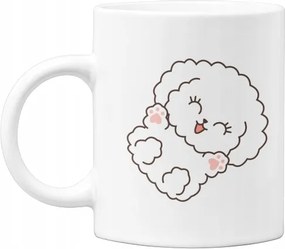 Kutyás bögre fehér Ajándék Állatok 1