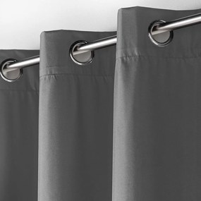Antracitszürke termo függöny 140x260 cm Icemount – douceur d'intérieur