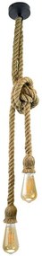 Polux ROPE 307613 Függőlámpa 2x12W LED/E27 IP20