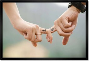 Poszterek keretben 60x40 Lehorgonyzott szerelem