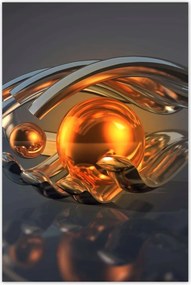 Poszterek 80x120 Absztrakt Golyók a kézben