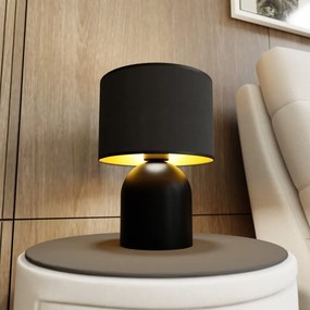 Emibig modern asztali lámpa aspen fekete arany emi1323/ln1