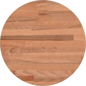 vidaXL tömör bükkfa kerek asztallap Ø30x2,5 cm