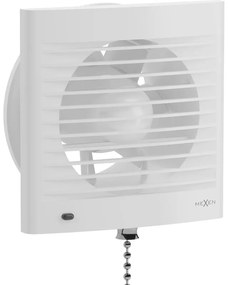 Mexen EXS 120 fürdőszobai ventilátor, zsinóros kapcsoló, fehér - W9604-125K-00