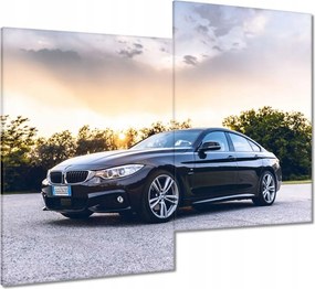 Vászonkép 80x70 Fekete Bmw