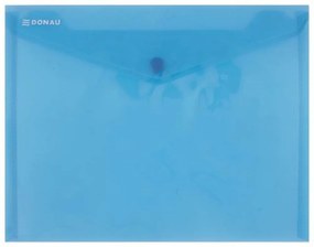 Irattartó tasak, A5, PP, patentos, DONAU, kék (D8547K)