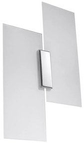 Sollux SL.0197 - Fali lámpa FABIANO 2xE27/60W/230V fehér/króm