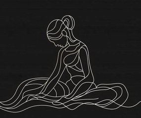 Poszter 60x50cm Ülő pozíció