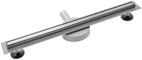 Lineáris lefolyó Rea Neo Slim Pro Nickel Brush INOX 50