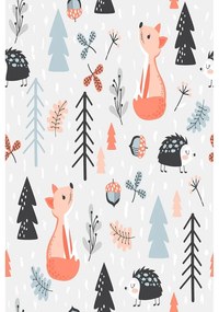 Forest csúszásgátlós gyerekszőnyeg, 80 x 120 cm - Conceptum Hypnose