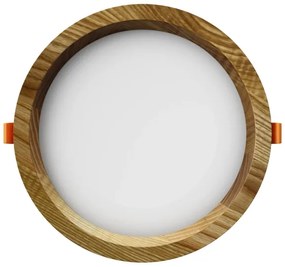 APLED - LED Lámpa RONDO WOODLINE LED/12W/230V 4000K átm. 20 cm kőris tömör fa