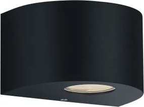 TRIO R28232632 ROSARIO Modern Kültéri Fali Lámpa Fekete LED IP44