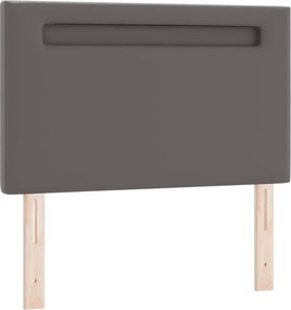 Fejtámla LED -es lámpákkal Falra szerelhető Szürke 90 cm PVC