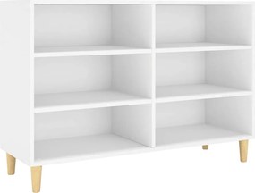 vidaXL fehér szerelt fa tálalószekrény 103,5 x 35 x 70 cm