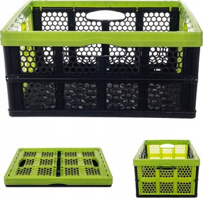 Összecsukható Láda Csomagtartó Bevásárló Kosár Összecsukható Tartály 32L Nagy Erős