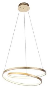 Paul Neuhaus Paul Neuhaus 2472-12 - LED Dimmelhető csillár zsinóron ROMAN LED/30W/230V arany W1756