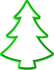 Karácsonyi Mézeskalács Forma Karácsony Nagy XL Karácsonyfa 12cm