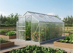 üvegház VITAVIA TARGET 7500 PC 4 mm ezüst LG1471