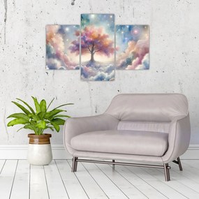 Kép – Életfa a felhőkben (90x60 cm)