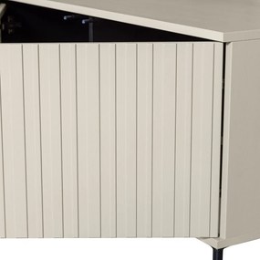 Világosszürke borovi fenyő TV-állvány 150x56x44 cm New Gravure – WOOOD