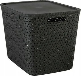 Tressy tárolókosár 28 l fekete