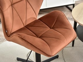 Fotel Velma S (réz + fekete). 1110475