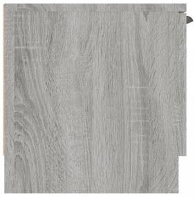 szürke sonoma színű szerelt fa TV-szekrény 102 x 35 x 36,5 cm