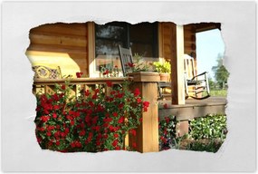 Poszterek 90x60 Fa veranda