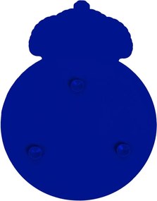 Real Madrid Blue szilikon etetőszőnyeg 23 cm