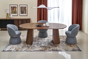 Fargo bővíthető étkezőasztal 120-210cm dió