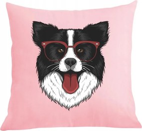 Párna párnahuzat Border Collie Kutya mintás