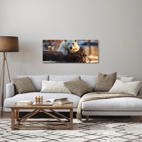 Kép - Jegesmedve (120x50 cm)