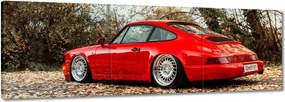 Vászonkép 60x20 Piros Porsche Autó