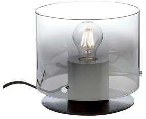 Asztali lámpa, fekete, E27, Redo Lou 01-2011